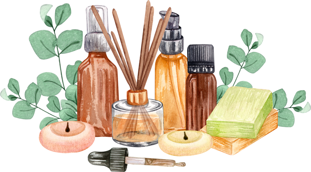 Aromatherapy Spa Illustration